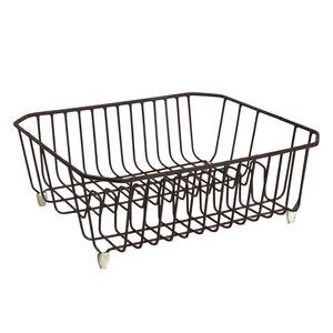 ubbermaid Vintage Brown Metal Wire Dish Drying Rack Kitchen Counter Drainer